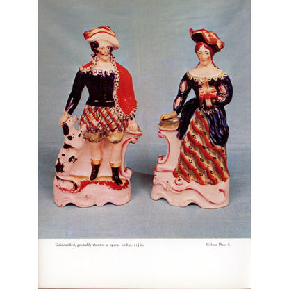 1971 first edition of Anthony Oliver's classic Staffordshire collector guide, signed by the author and illustrated throughout. Color plate.