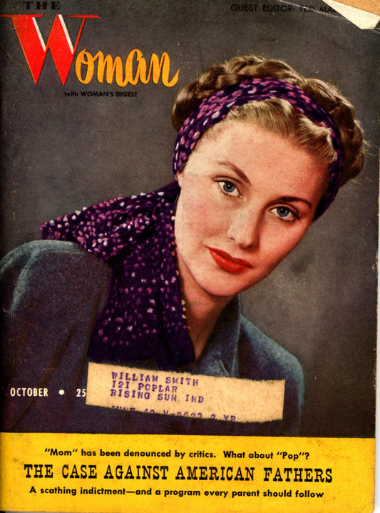 THE WOMAN with Woman's Digest Magazine ©October 1947 COVER