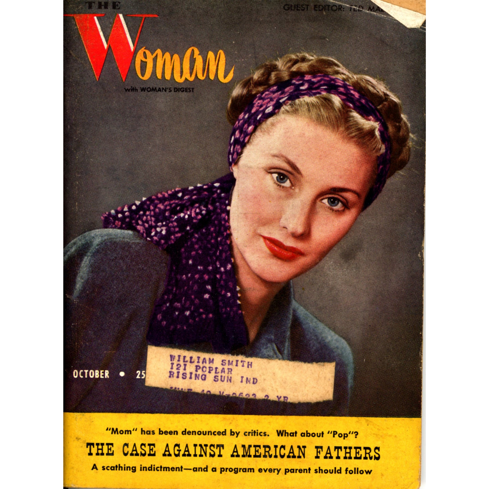 1947 The Woman with Woman’s Digest — Mid‑Century Women’s Magazine