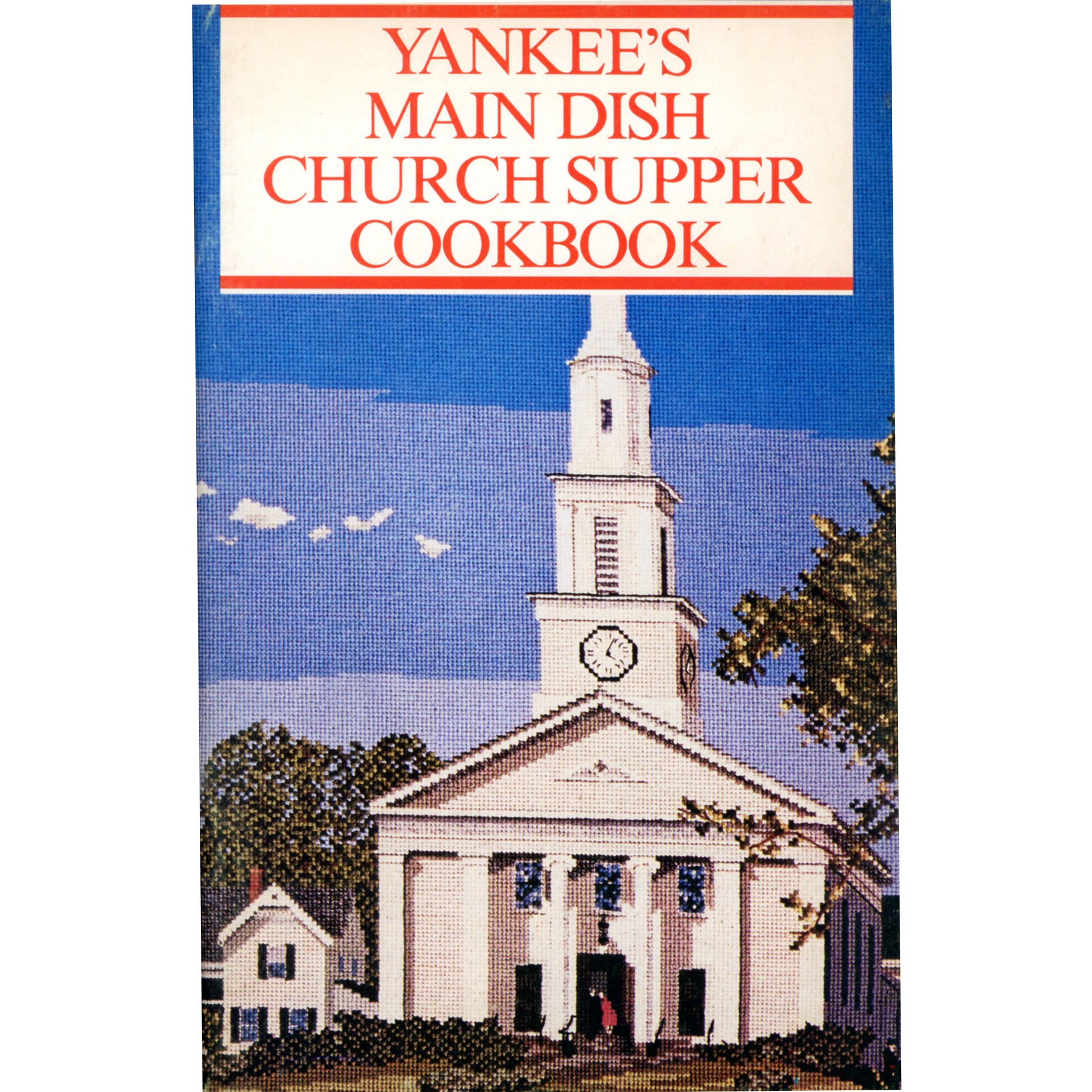 Yankee’s Main Dish Church Supper Cookbook (1980) Mini Yankee Books Recipe Collection Cover