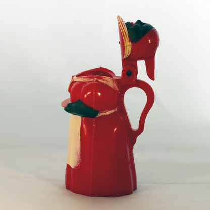 Black Americana Molded Hard Plastic AUNT JEMIMA SYRUP PITCHER Circa 1949 F & F Mold and Die Works