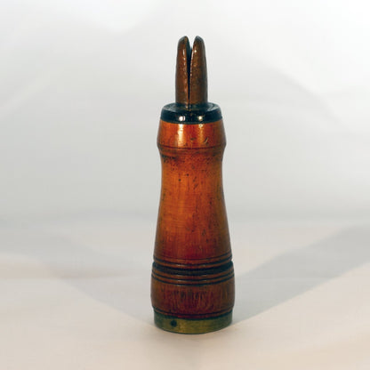 CHARLES H. PERDEW 5” WOOD CROW CALL Patent Date 1909