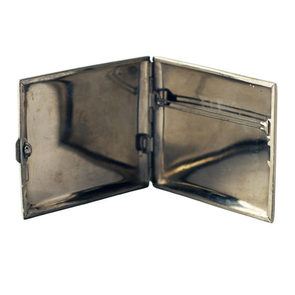 MEMORY OF JAPAN & KOREA CIGARETTE CASE and LIGHTER SET Pacific War of World War II Souvenir Circa 1945 - 1953