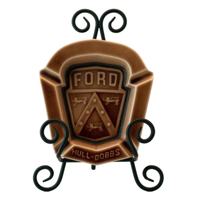 ROOKWOOD POTTERY Hull-Dobbs Ford Ashtray Circa 1954 