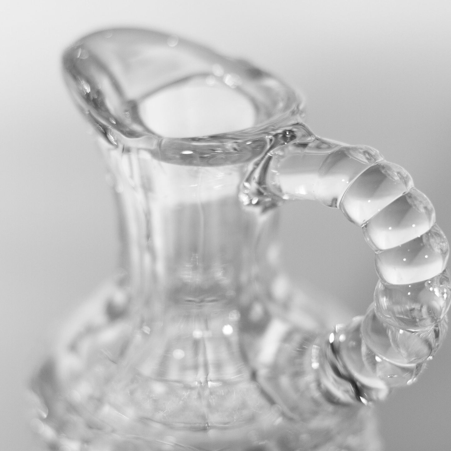 Duncan & Miller HOBNAIL CLEAR Cruet & Stopper (Pressed) Circa 1930 - 1955