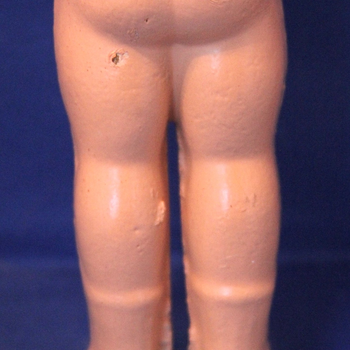 COMPOSITION DOLL with Molded Hair and Painted Face Circa 1930 to 1940