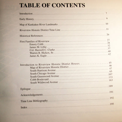 RIVERVIEW HISTORIC DISTRICT 1866-1935: Tales of Villas, Bungalows, Parks and Drives