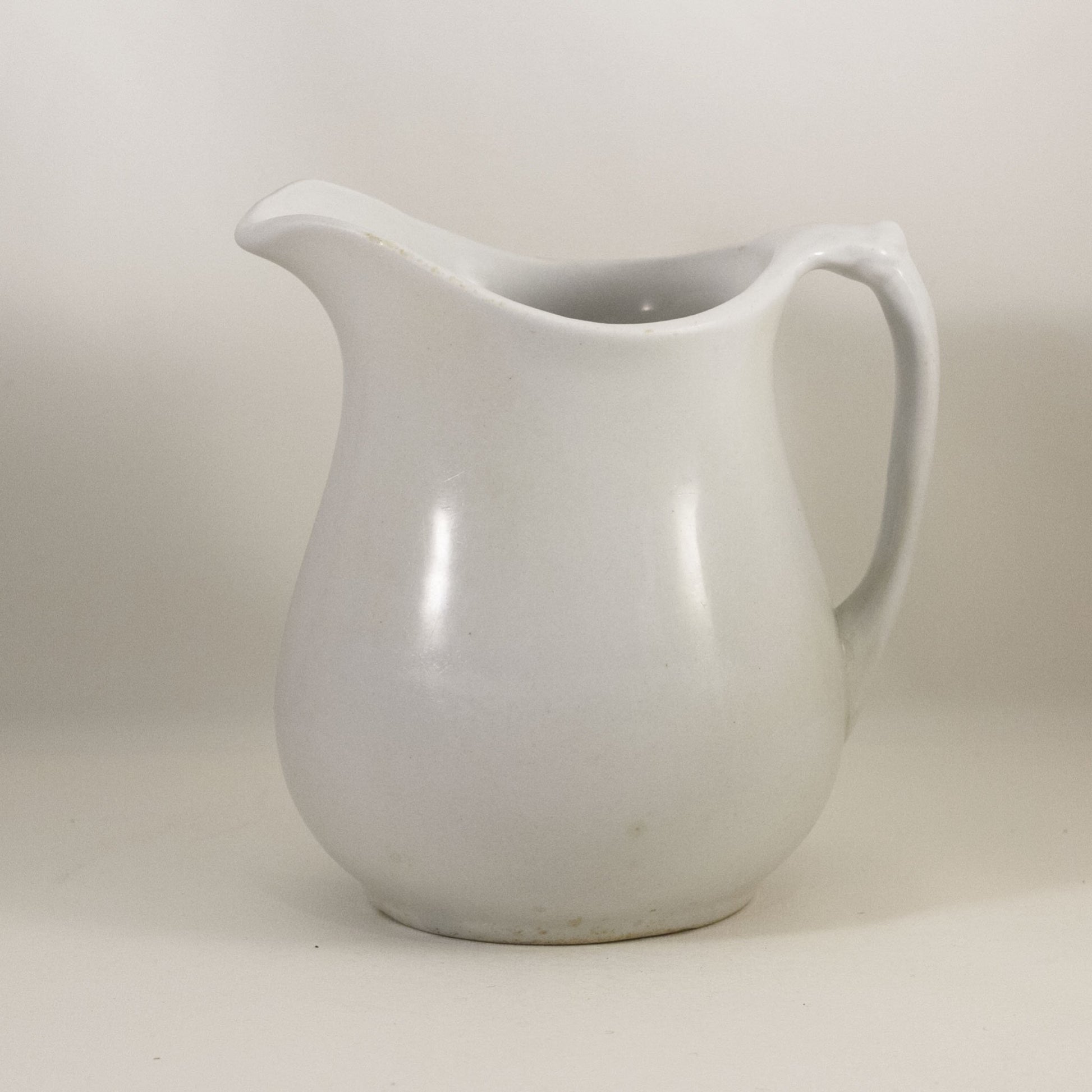 ENGLISH WHITE IRONSTONE Small Antique Pitcher Circa 1890+ – The Townhouse  Antiques & Vintage