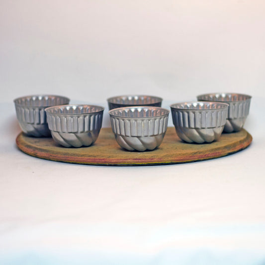 Upcycled Vintage JELL-O MOLD Tea Light Candle Holder or Organizer