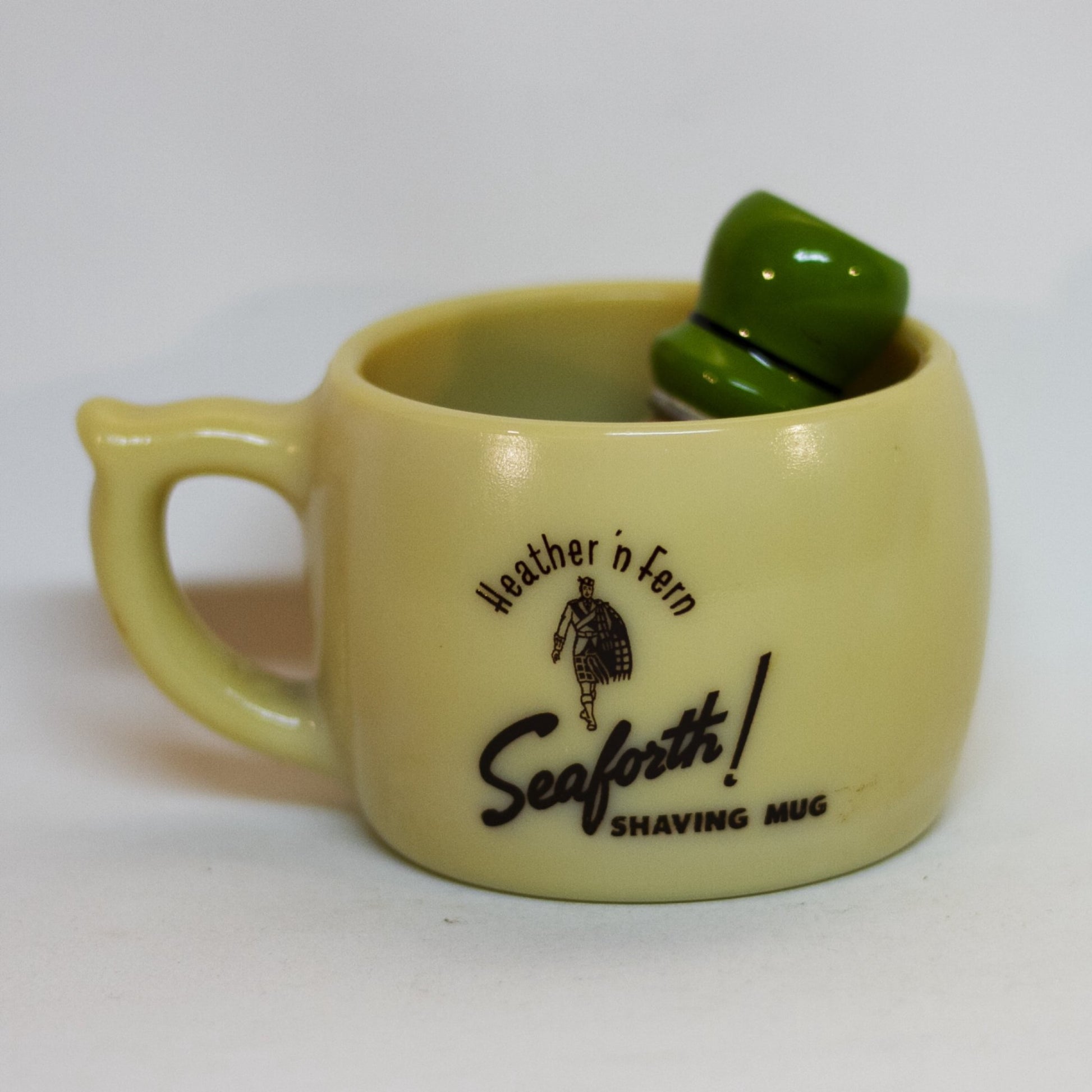 Vintage Heather 'n Fern SEAFORTH! SHAVING MUG with Brush