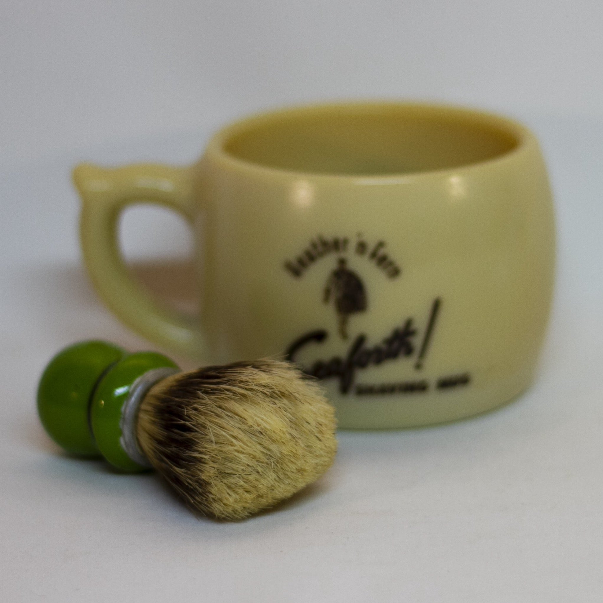 Heather 'n Fern SEAFORTH! SHAVING MUG with Brush Circa 1940s – The