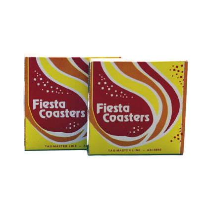 PLASTIC BEVERAGE ADVERTISING COASTERS Century Inn Cincinnati Made by Tagmaster Circa 1960s Boxes
