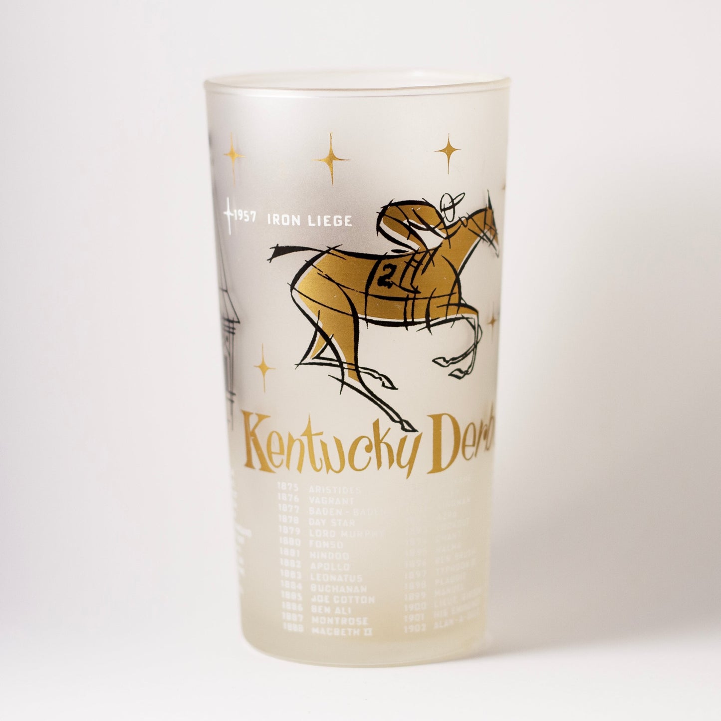 1958 Kentucky Derby Glass #84