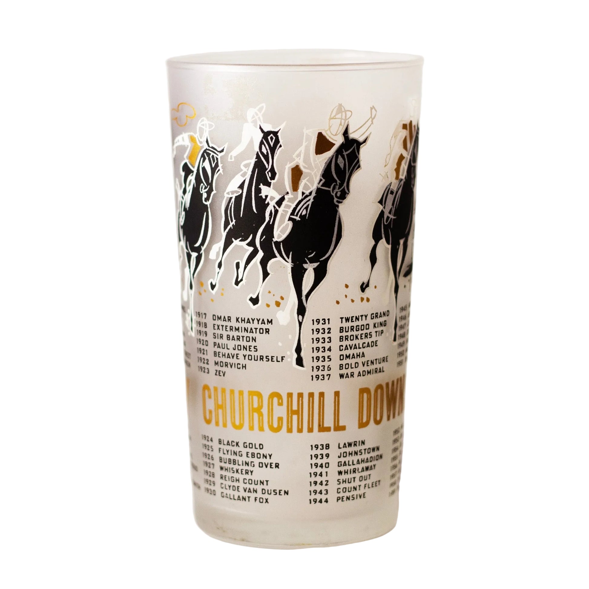 1960 Kentucky Derby Glass #86