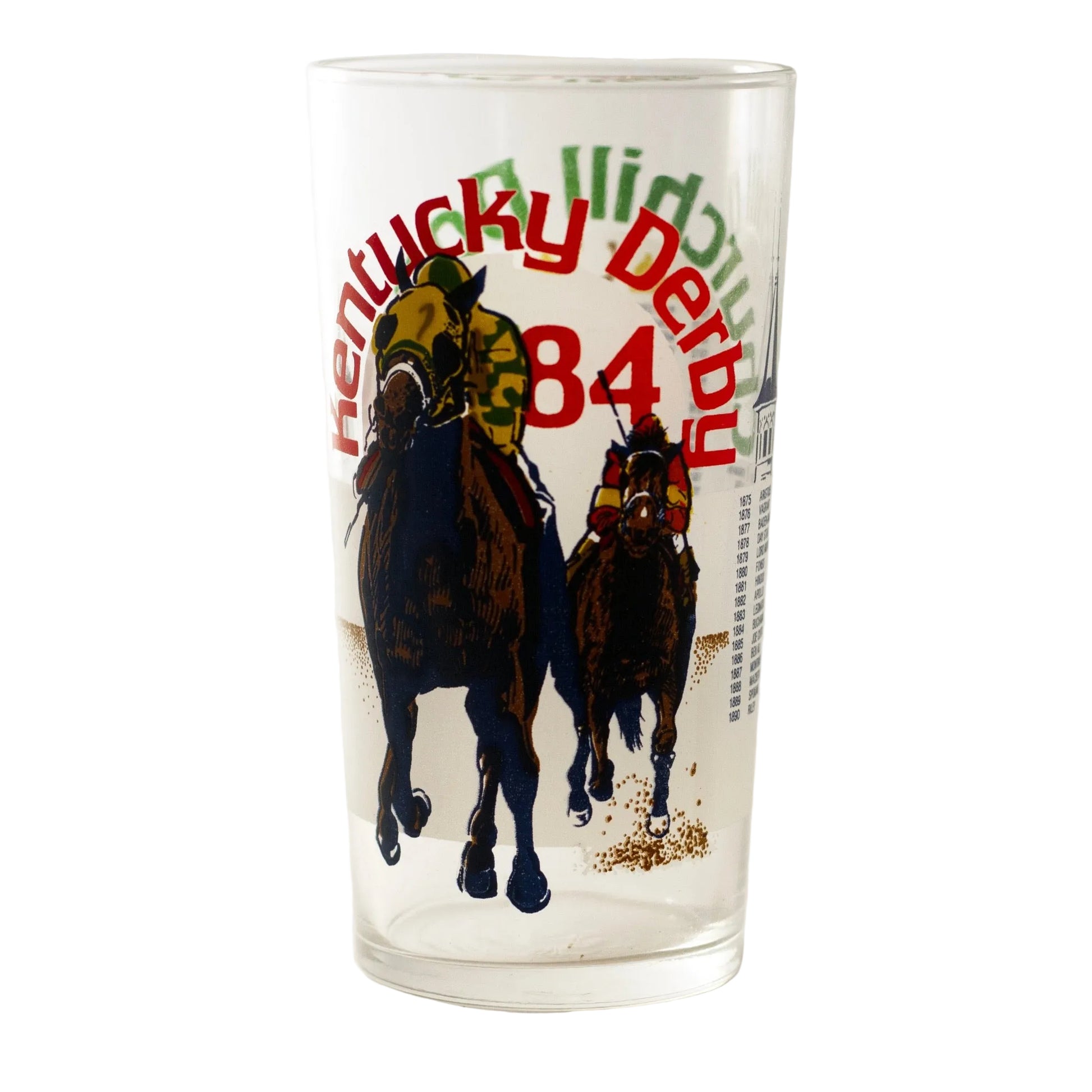 1984 Kentucky Derby Glass #110