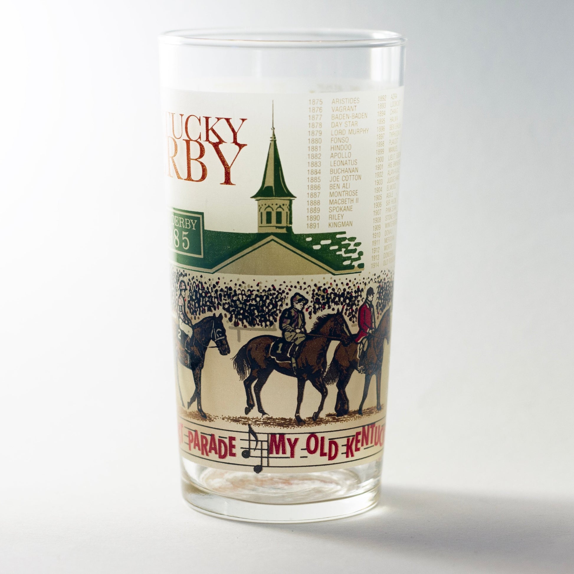 1985 Kentucky Derby Glass #111