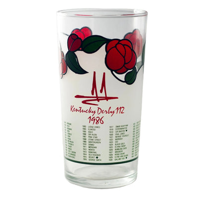 1986 Kentucky Derby Glass #112