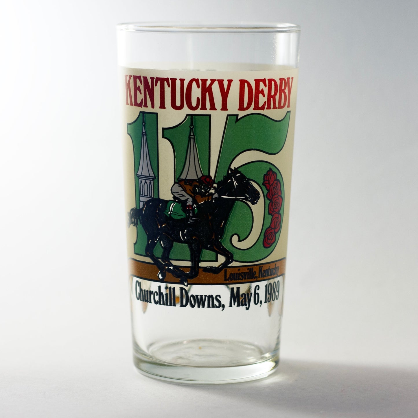 1989 Kentucky Derby Glass #115