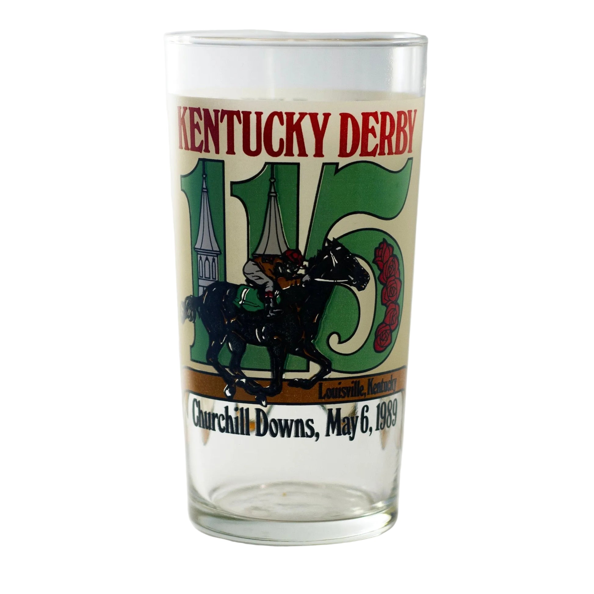 1989 Kentucky Derby Glass #115