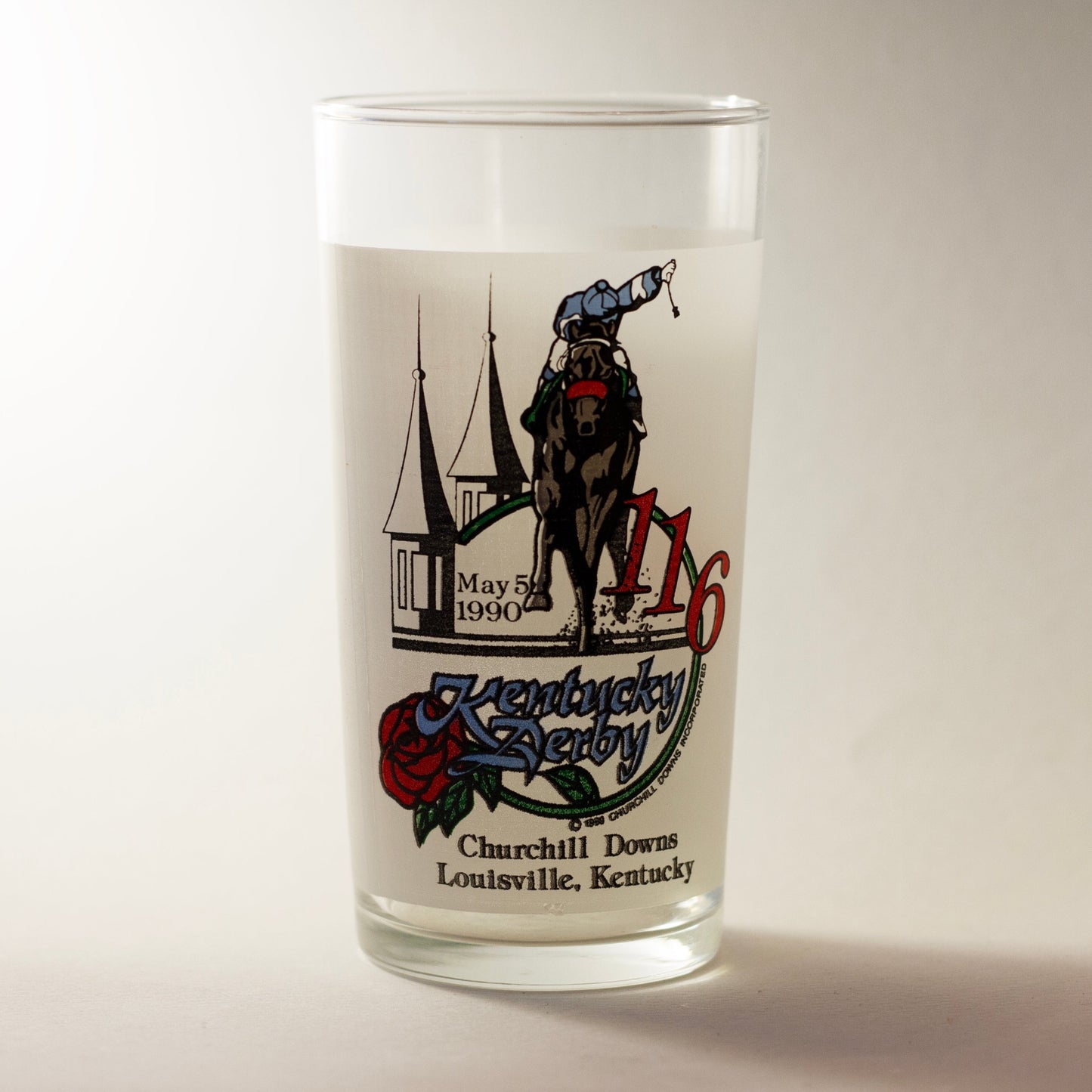 1990 Kentucky Derby Glass #116