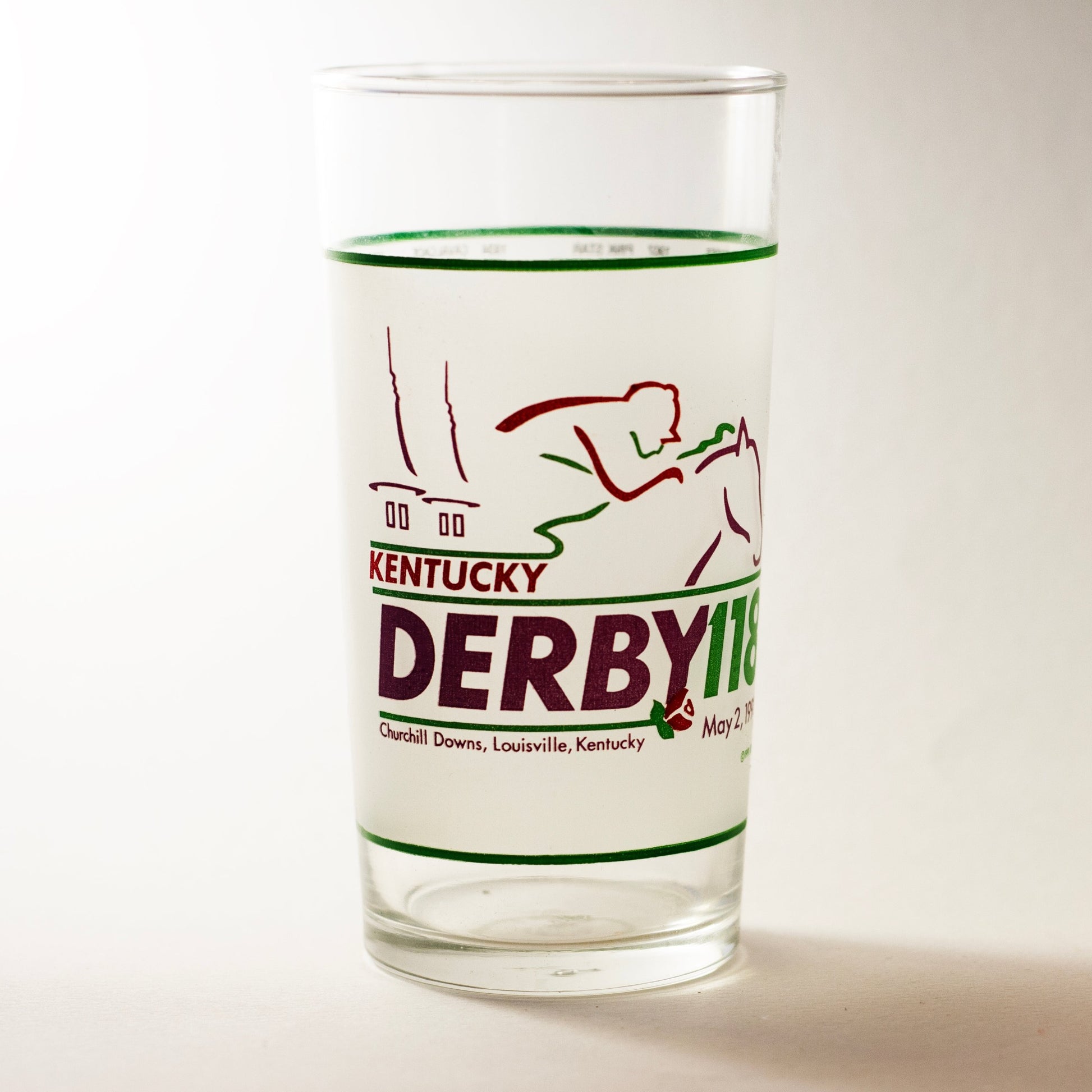 1992 Kentucky Derby Glass #118