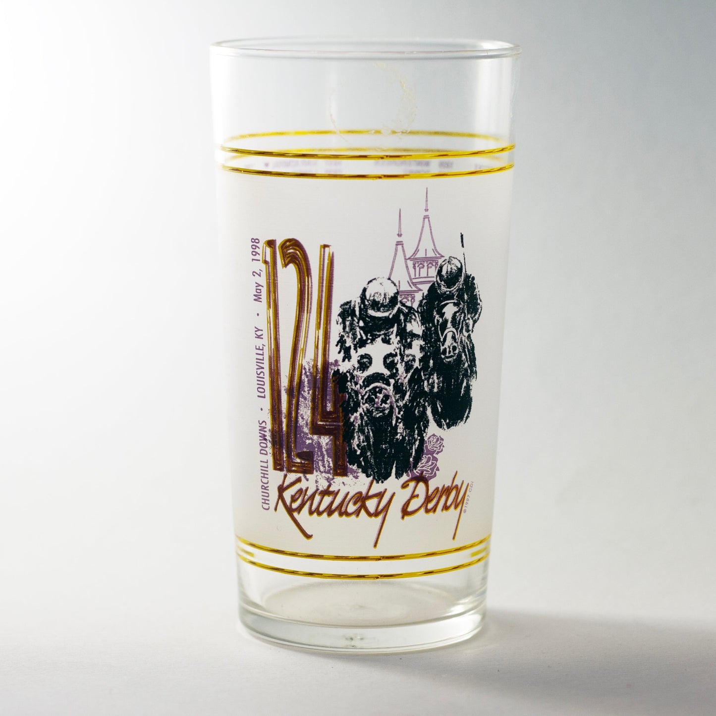 1998 Kentucky Derby Glass #124