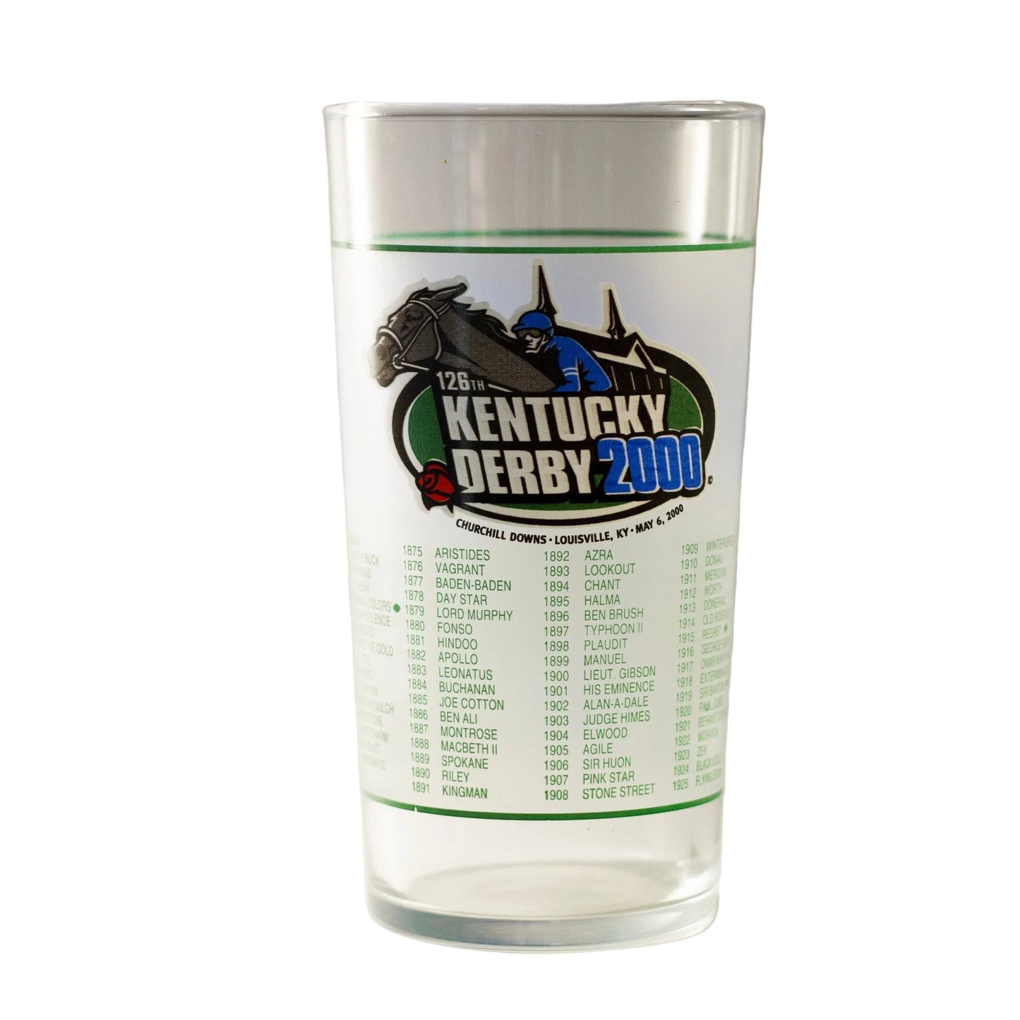 2000 Derby Glass 126th