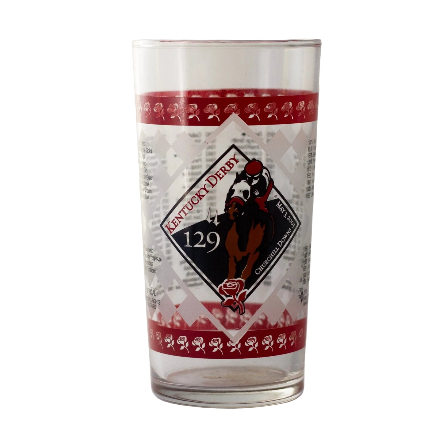 2003 Derby Glass 129th