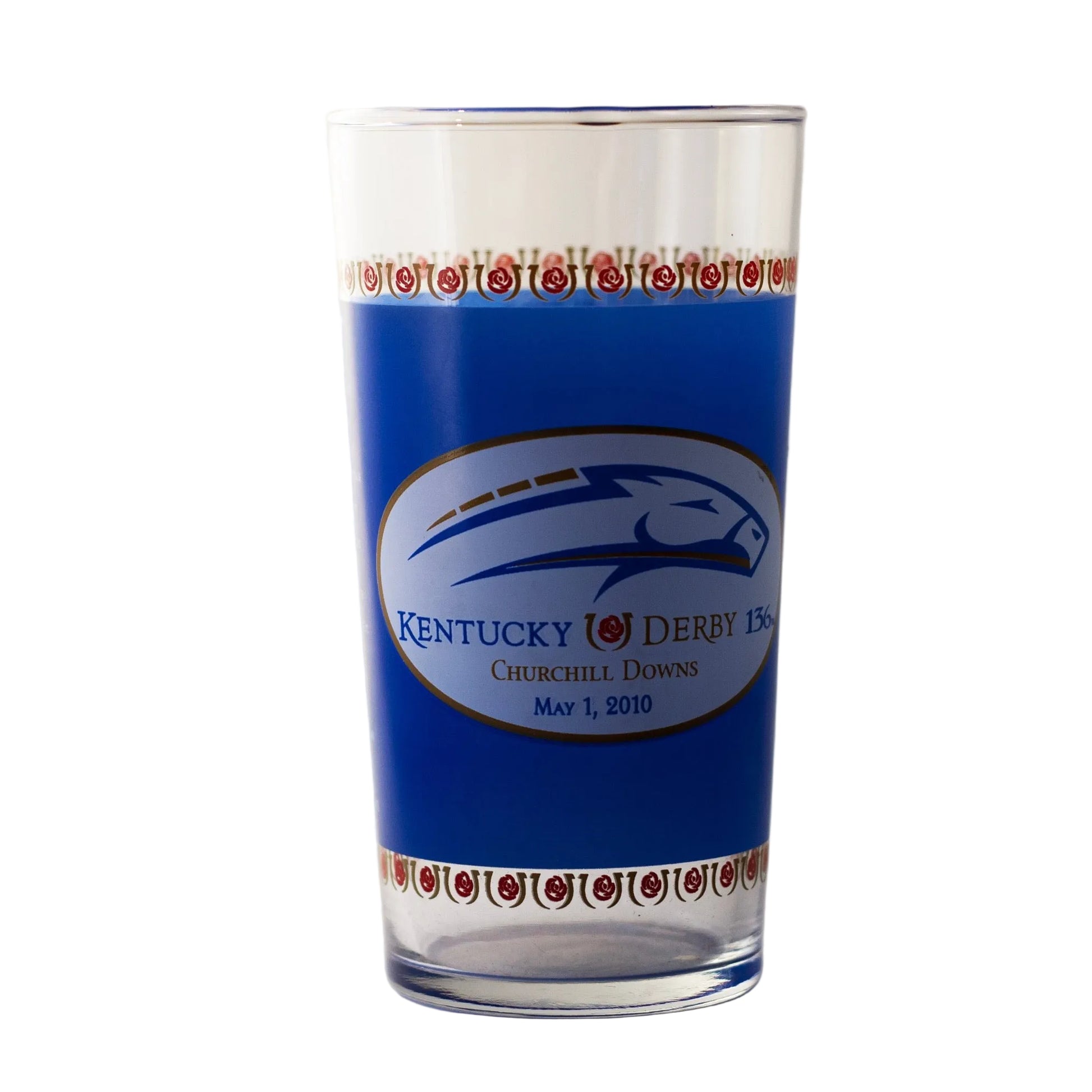 2010 KENTUCKY DERBY Mint Julep Glass  #136