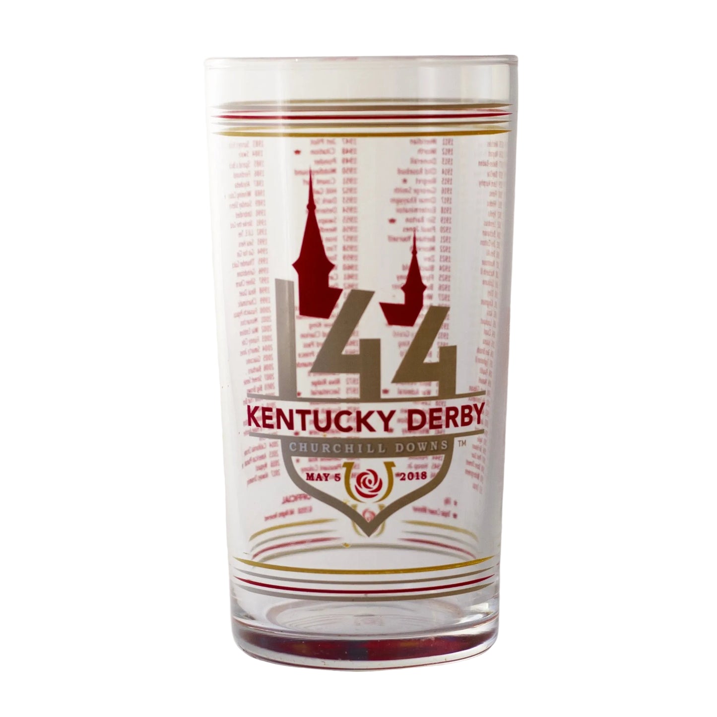 2018 KENTUCKY DERBY Mint Julep Glass #144