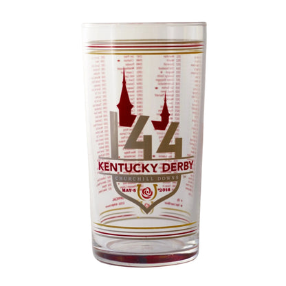 2018 KENTUCKY DERBY Mint Julep Glass #144