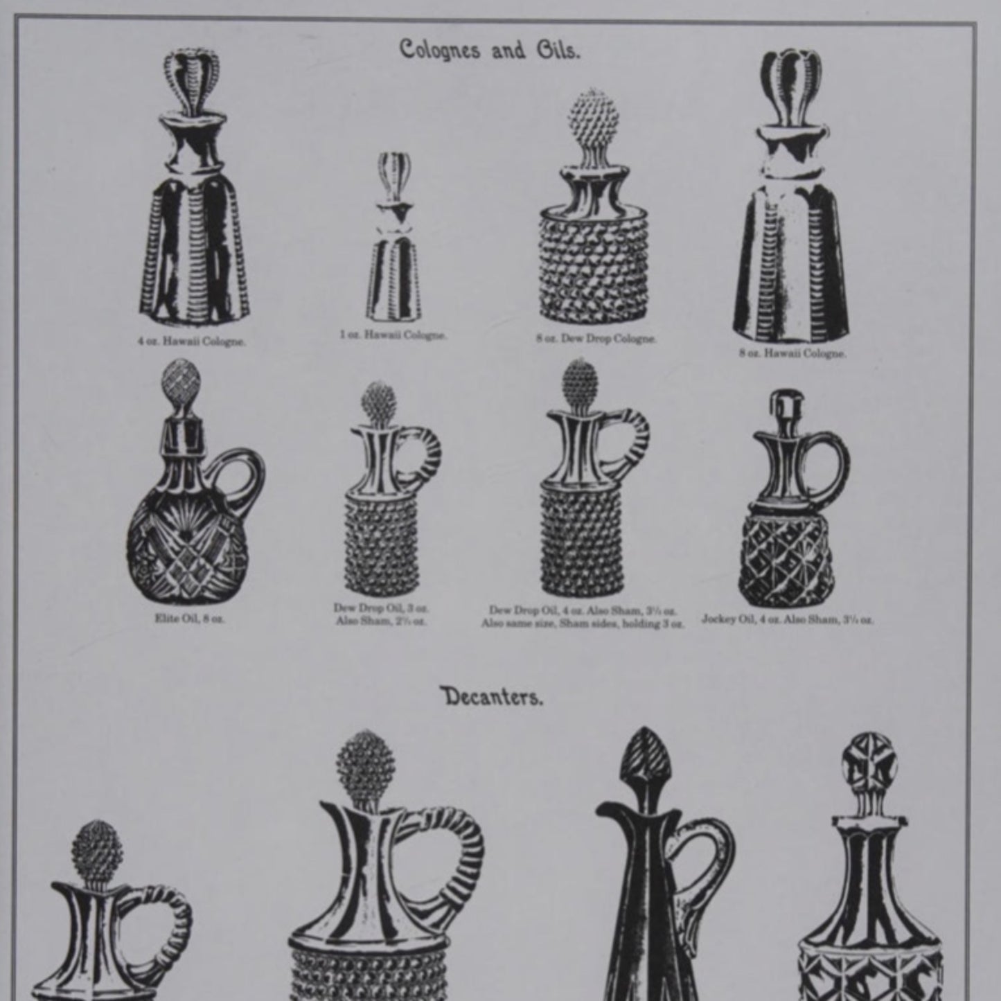 National Glass Company 1899 Catalog Page