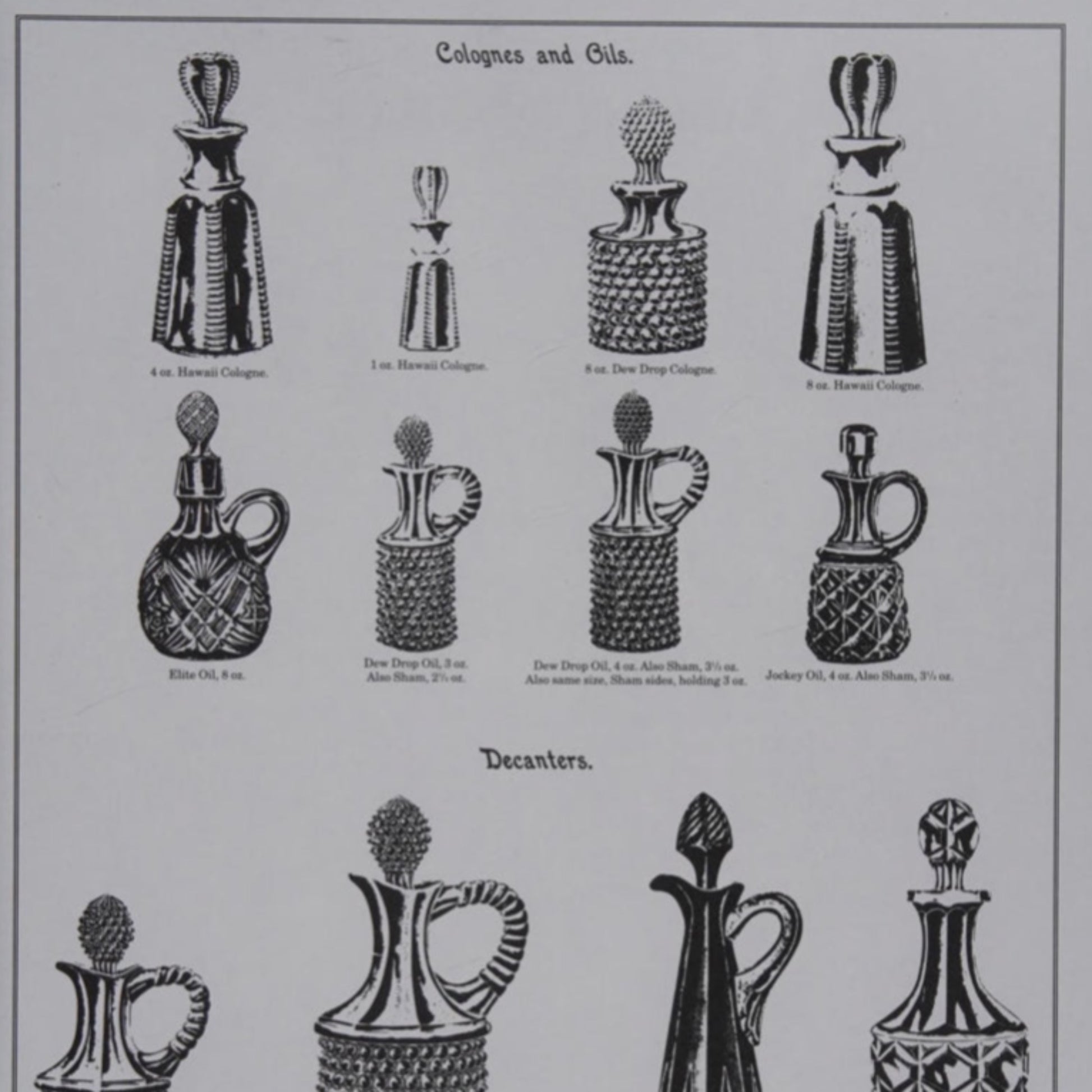 National Glass Company 1899 Catalog Page