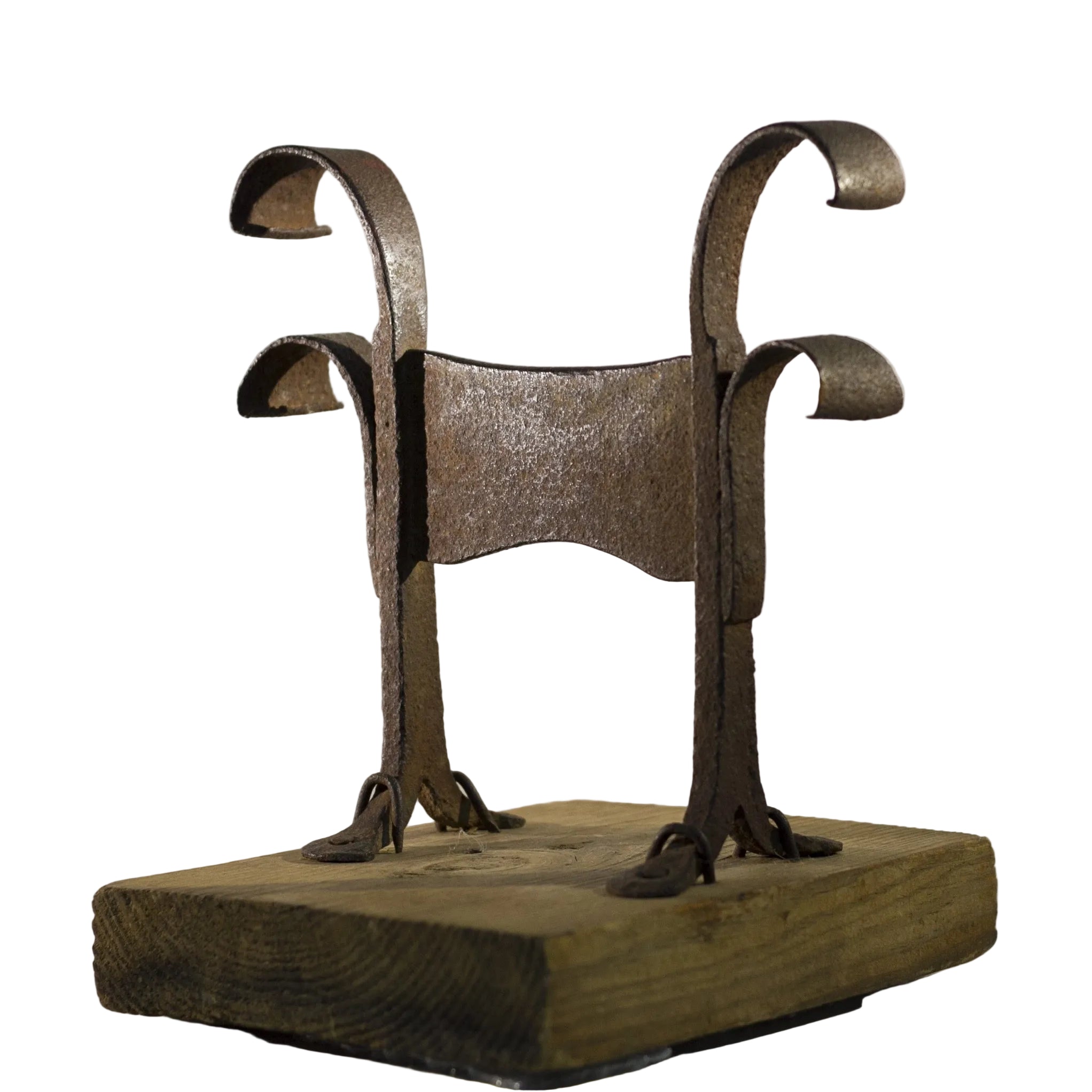 IRON BOOT SCRAPER Early American Hand-Wrought & Forged Circa 1800s ...