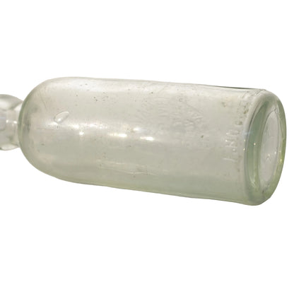 ISAIAH BUNN RIVERSIDE BOTTLING WORKS Warwick, NY Rare Hutchinson Bottle with Spelling Error Circa 1888 - 1893