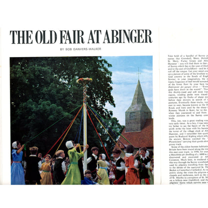 COMING EVENTS IN BRITAIN Vintage Travel Magazines © 1967