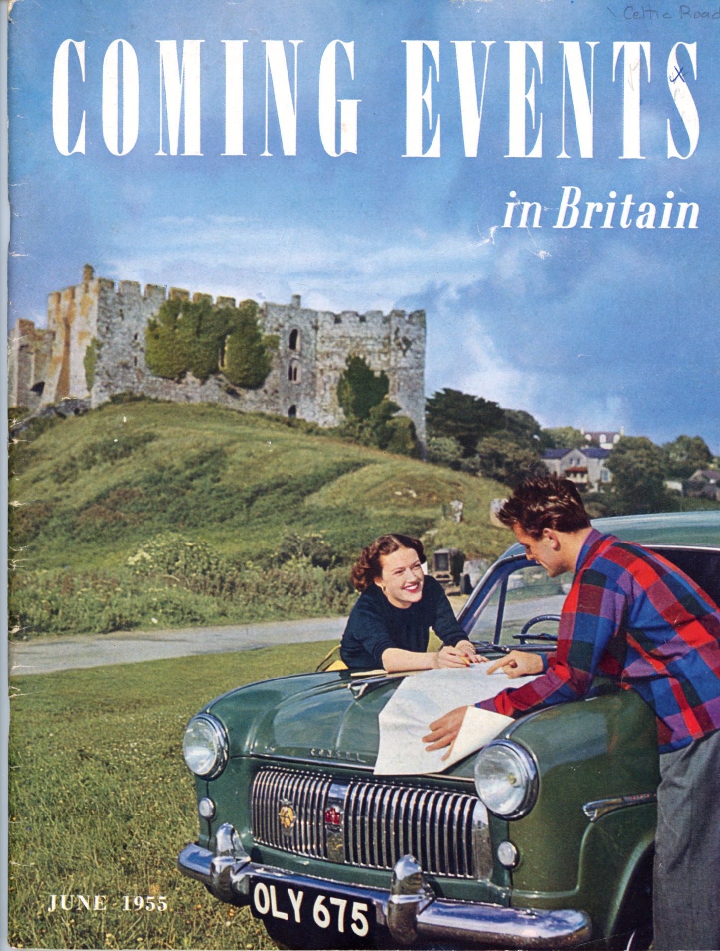 COMING EVENTS IN BRITAIN Vintage Travel Magazine © June 1955