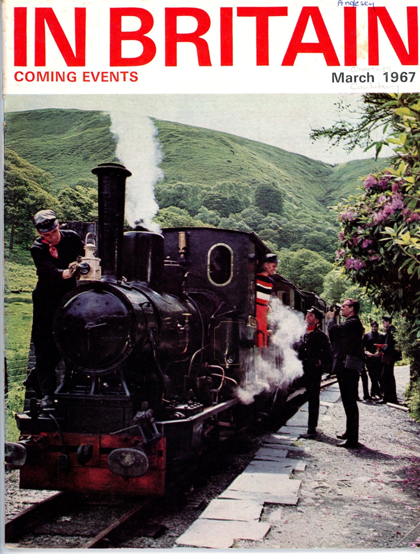 COMING EVENTS IN BRITAIN Vintage Travel Magazines Single Issues © March 1967