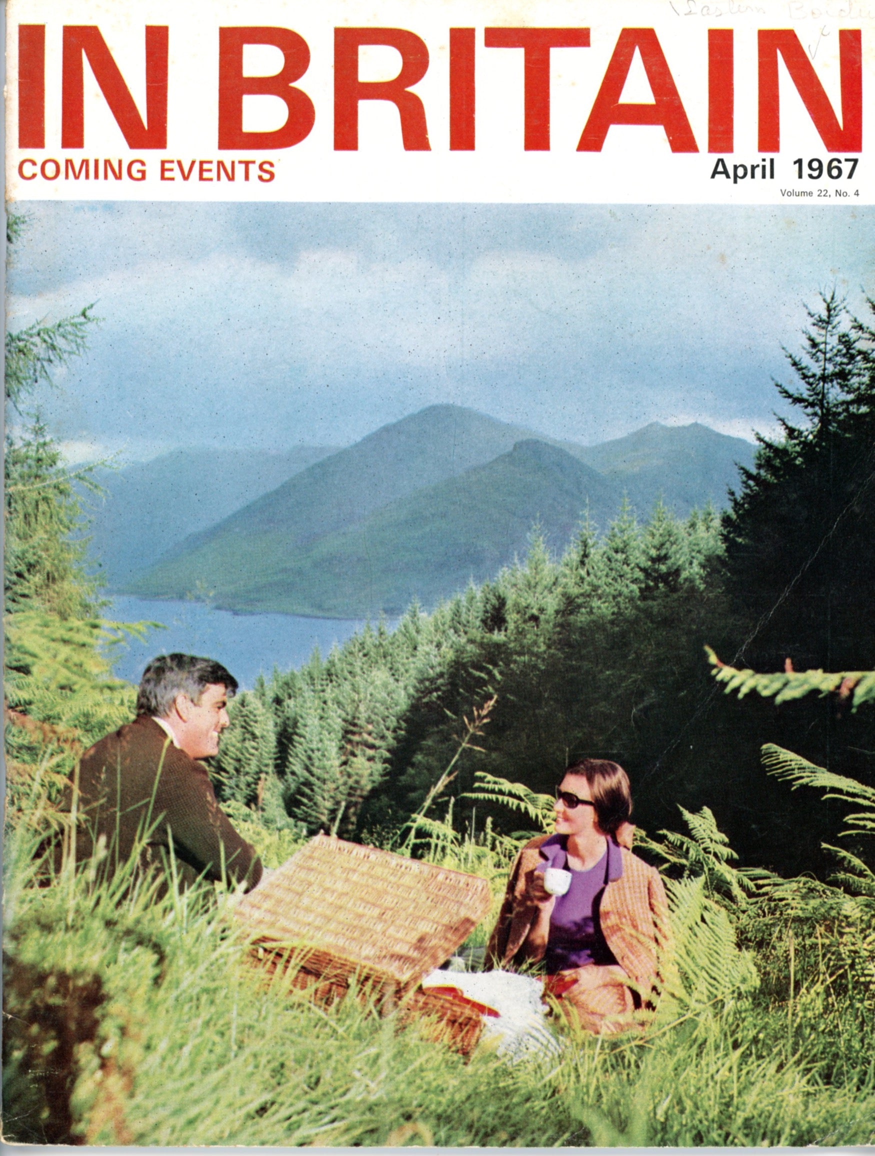 COMING EVENTS IN BRITAIN Vintage Travel Magazines Single Issues © April 1967