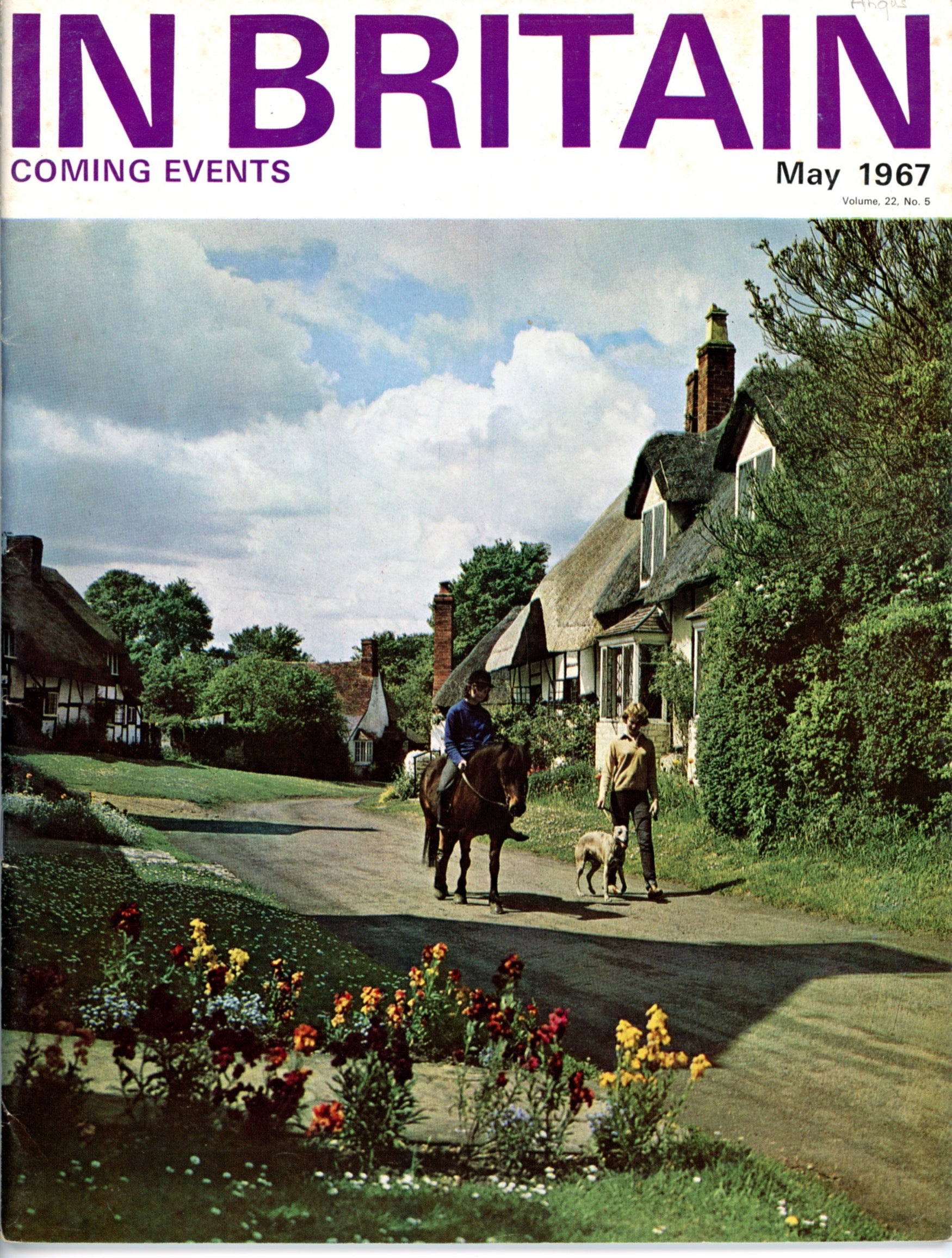COMING EVENTS IN BRITAIN Vintage Travel Magazines Single Issues © May 1967