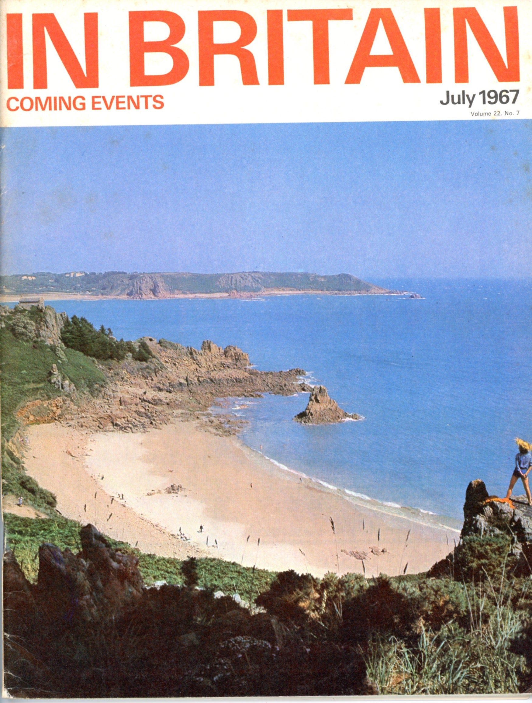 COMING EVENTS IN BRITAIN Vintage Travel Magazines Single Issues © July 1967