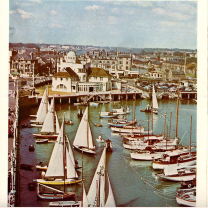 Complete 1966 set of Coming Events in Britain magazines, including Beatles and Rolling Stones feature. Vintage British travel and cultural publication. Harbor towns