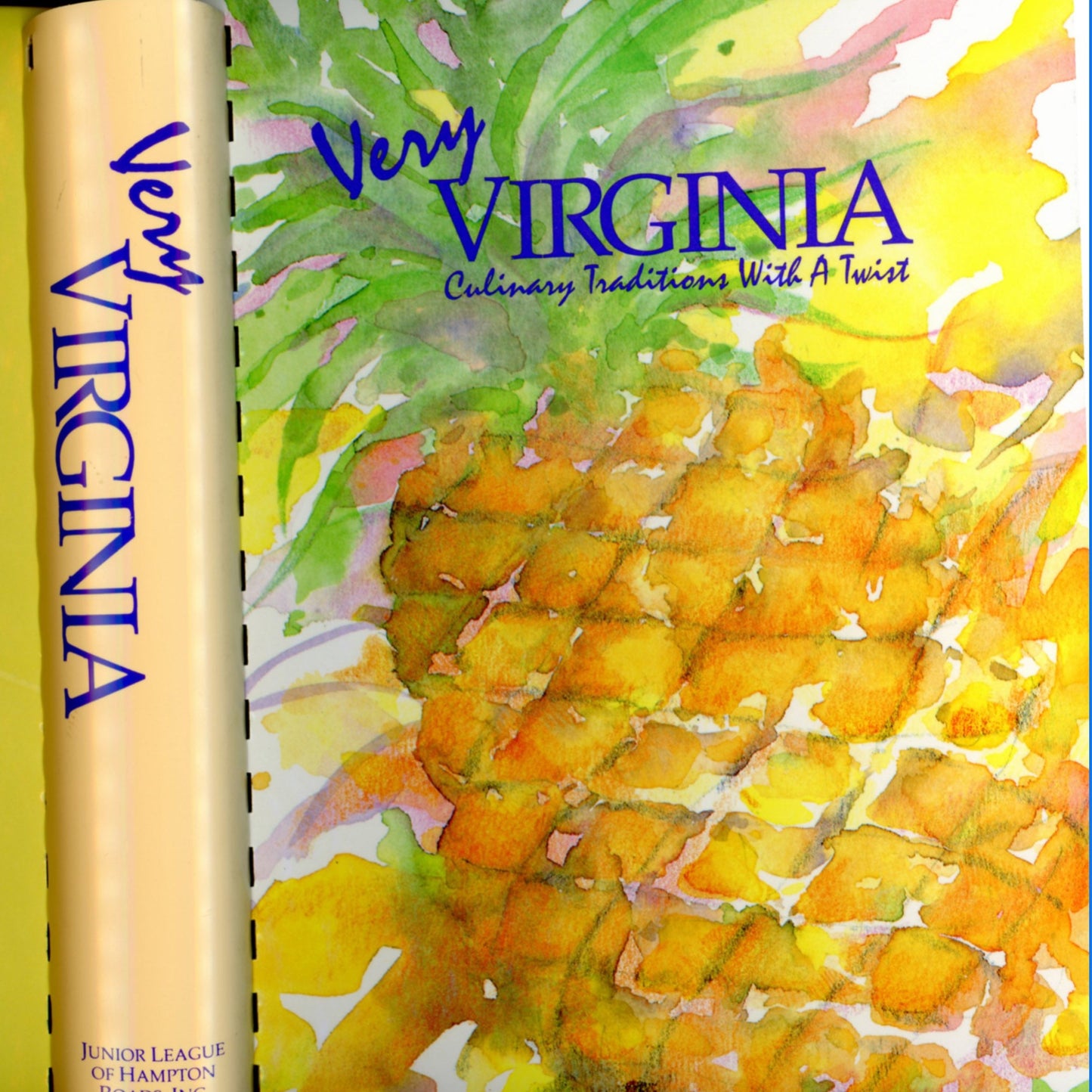 VERY VIRGINIA: Culinary Traditions With a Twist | Junior League of Hampton Roads | 1996 ©1995