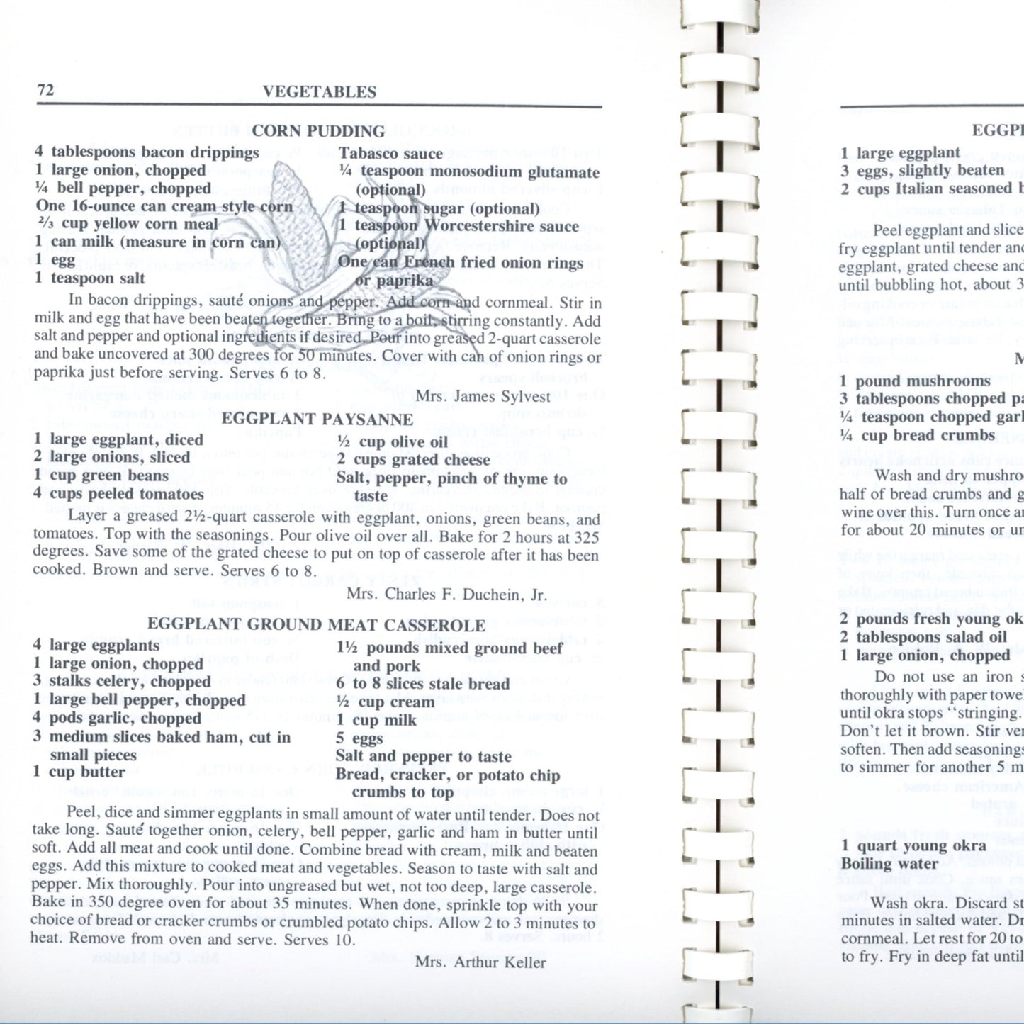 RIVER ROAD RECIPES II: A Second Helping | Junior League of Baton Rouge | 1986 ©1976