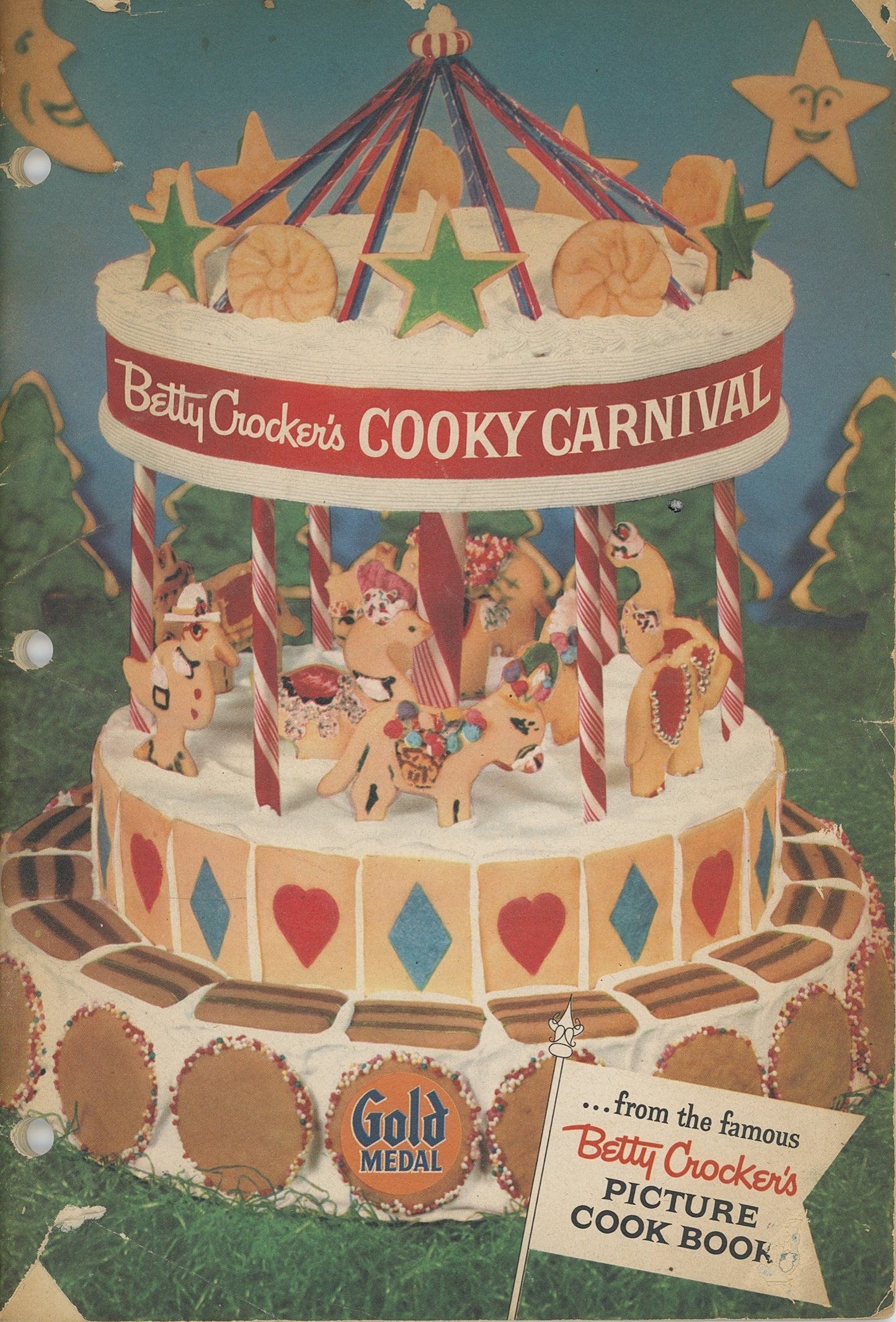 Betty Crocker's COOKY CARNIVAL Recipe Booklet Published by General Mills Circa 1957