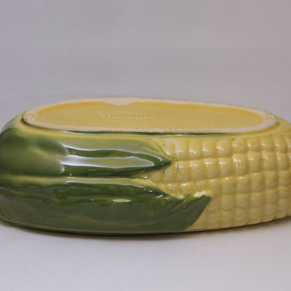 SHAWNEE Pottery CORN KING Covered Casserole Dish