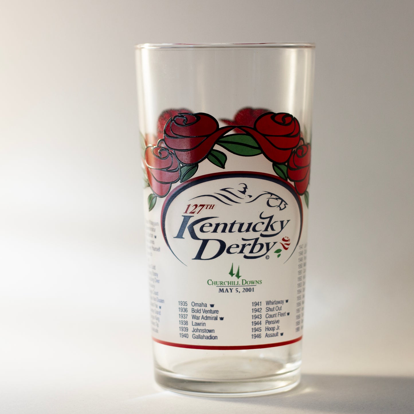 KENTUCKY DERBY Mint Julep Glasses | 2000 - 2009 | Sold Individually