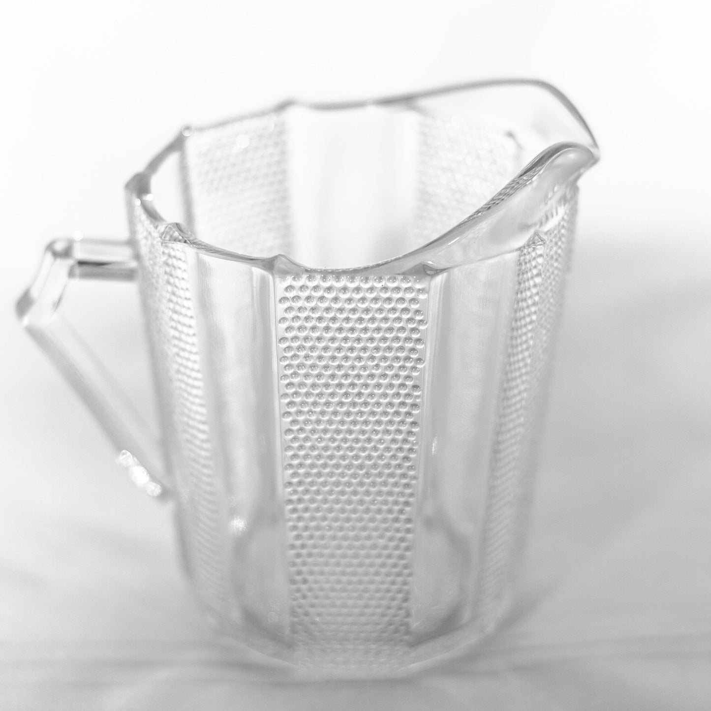 Jeanette Glass DEWDROP Cream Pitcher Circa 1953 - 1956