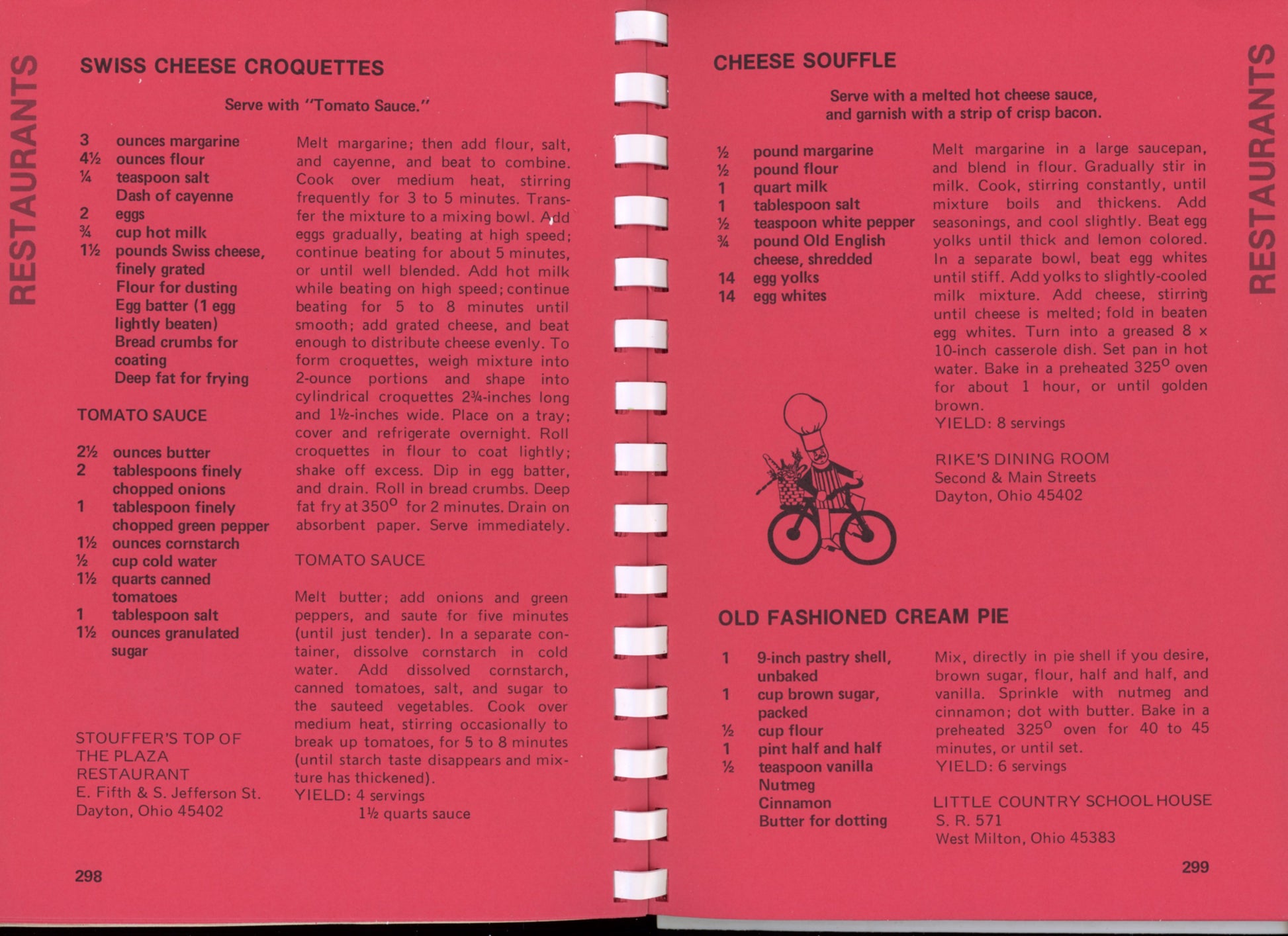 DISCOVER DAYTON Cookbook | Junior League of Dayton, Ohio 1982 ©1979