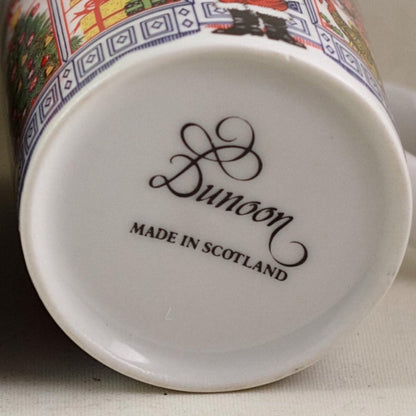 DUNOON SUE SCULLARD Mug Christmas Santa Bell Ringer